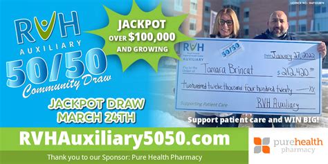 rvh 50/50 lottery|rvh auxiliary 50 50 draw.